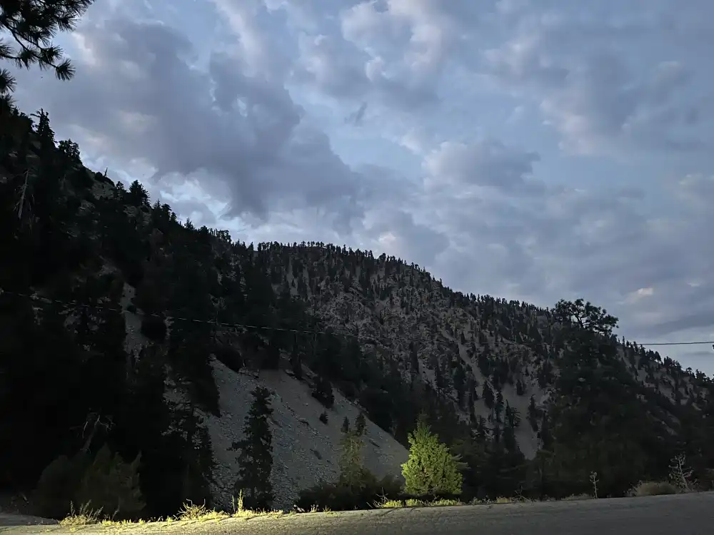 Mt Baldy parking lot