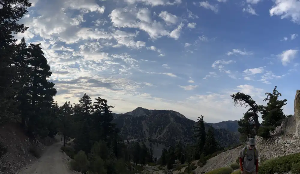 Mt Baldy summer slopes