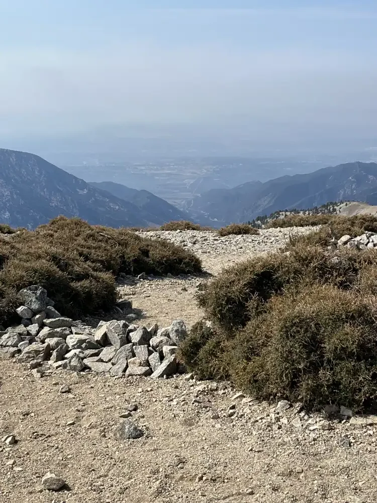 View from Mt Baldy Summit