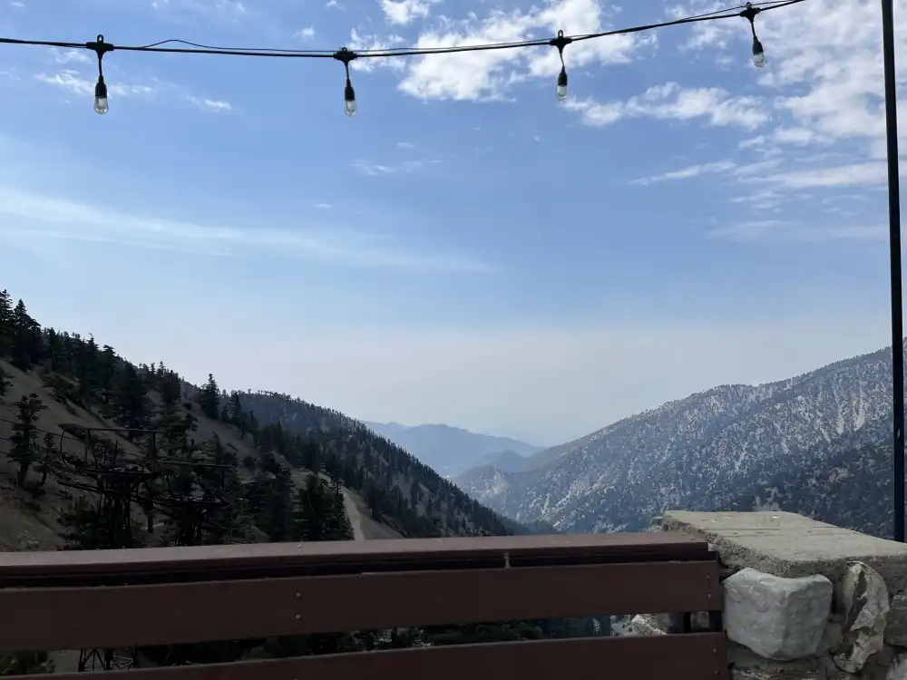 The Top of the Notch Restaurant balcony