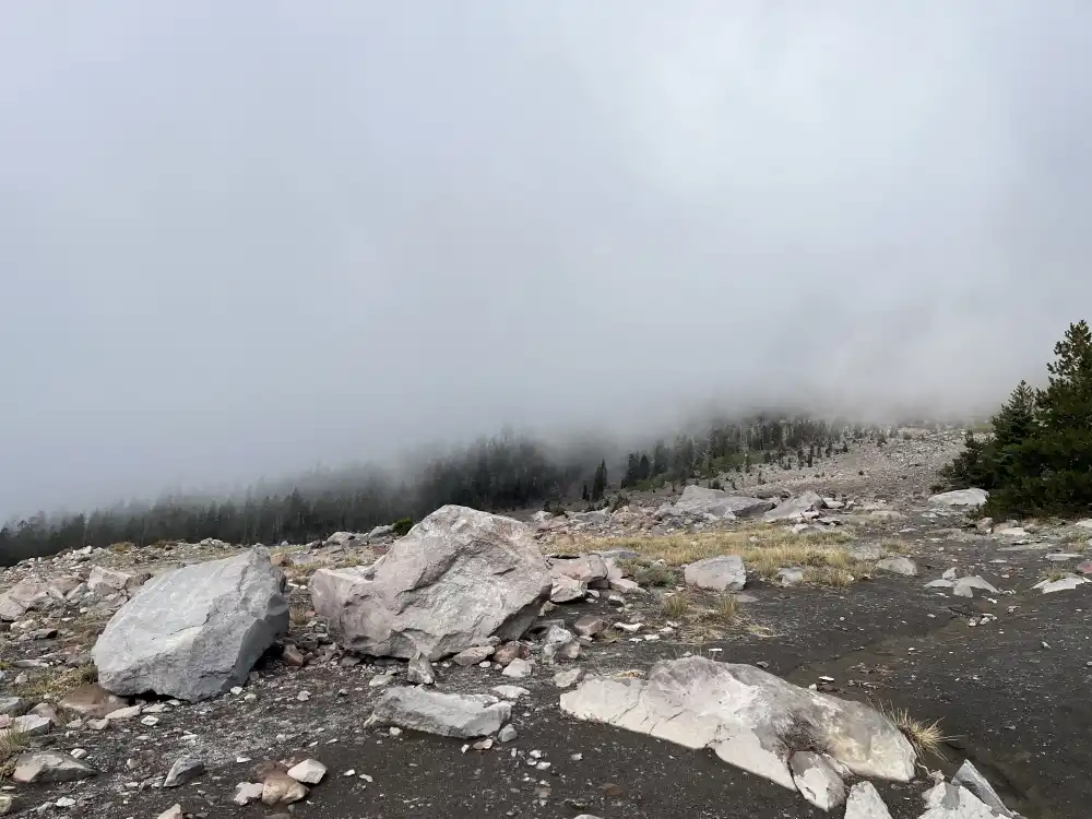 Mt Shasta boulders