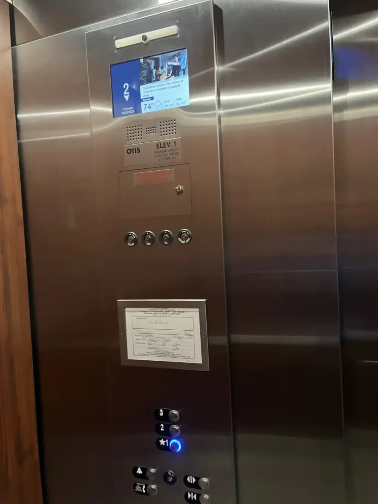 elevator at my place
